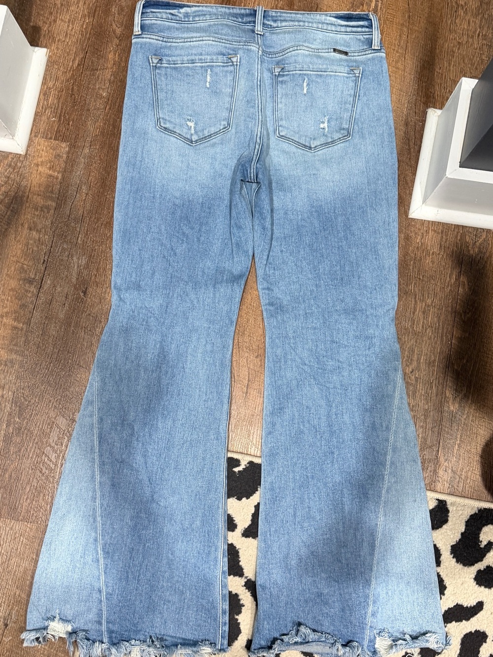 KanCan Light Blue High-Rise Flare Jeans - Picture 6 of 7